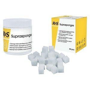 Eponges hémostatiques Suprasponges - Boîte de 50 éponges stériles en vrac