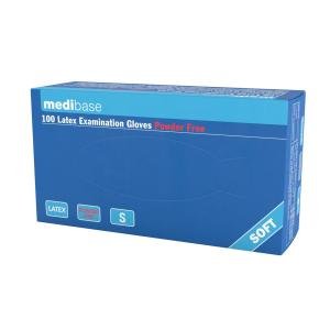 Gants non poudré en latex soft boîte de 100 MEDIBASE