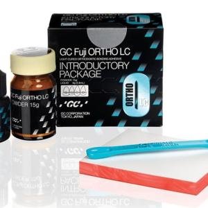 Fuji ortho LC coffret poudre/liquide GC Ciment de verre ionomere photopolymerisable renforcé à la résine