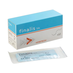 Suture Finalis Soie  HYGITECH Suture de soie non résorbable  tressée